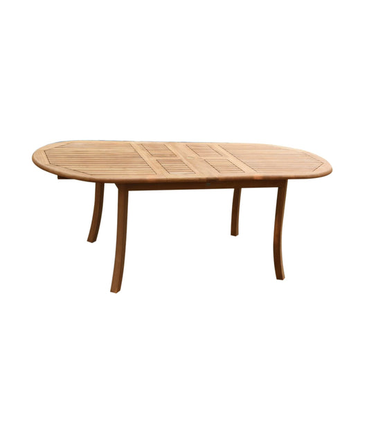 94" Double Extension Oval Dining Table