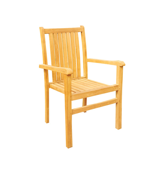 Cahyo Stacking Arm Dining Chair