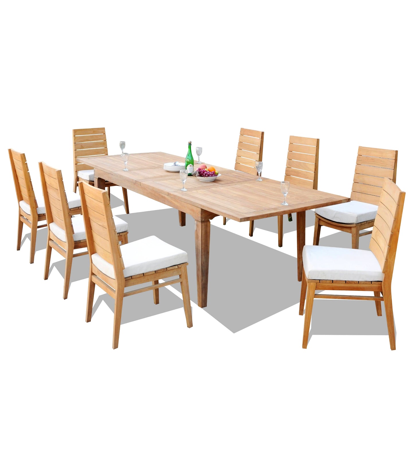 122" Caranas Dining Table with Charleston Chairs