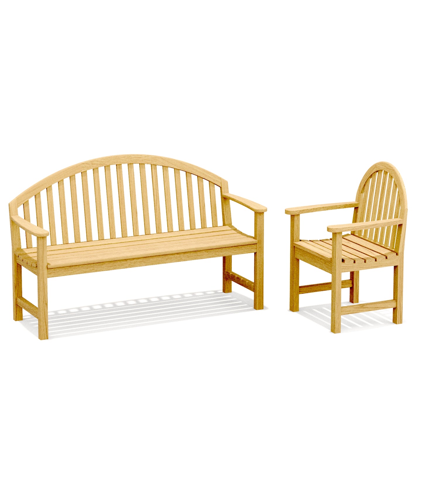 Giverny Chair and Bench Set