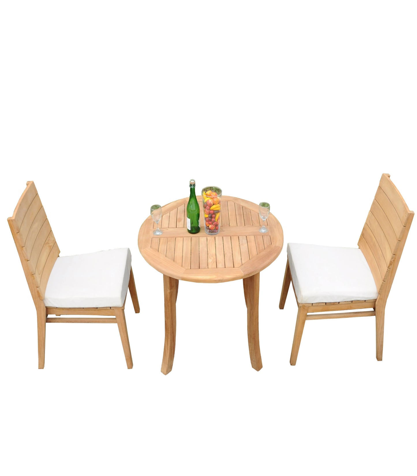 36" Round Table with Charleston Chairs