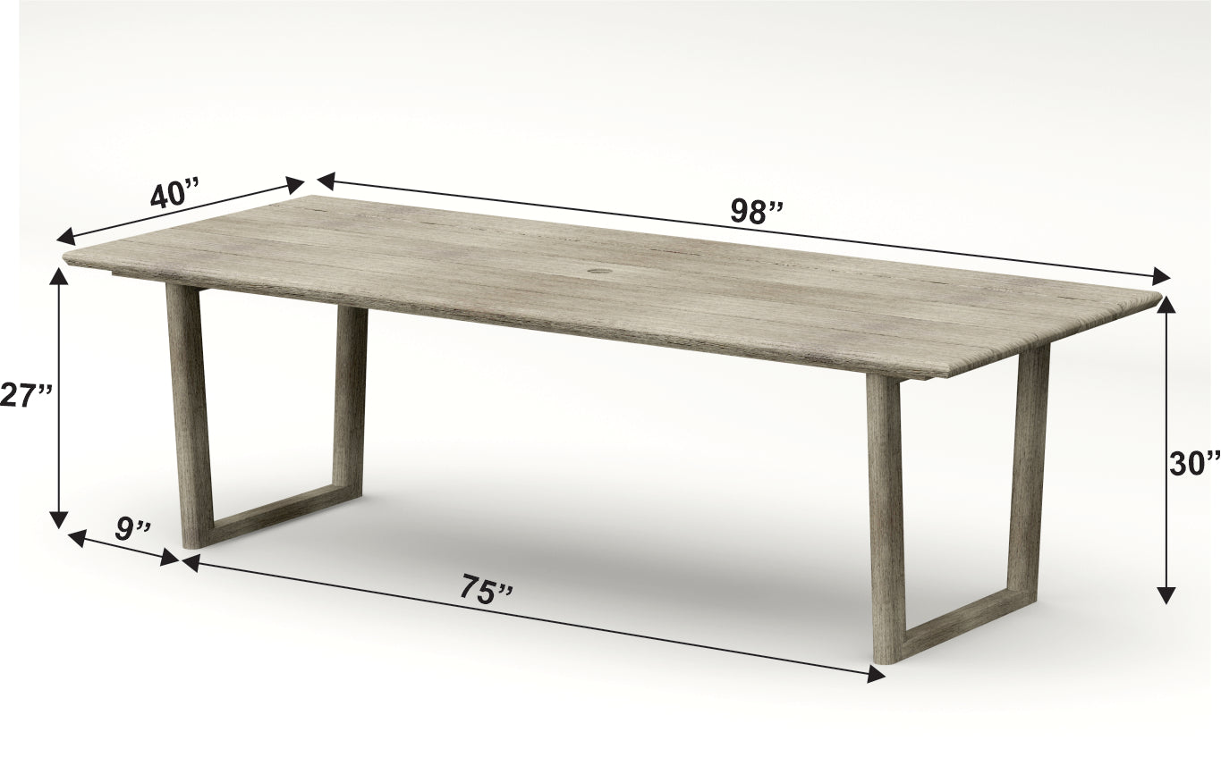 Sema Rectangle Dining Table