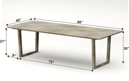 Sema Rectangle Dining Table