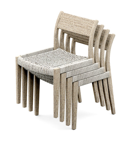Amilo Stacking Armless Dining Chair