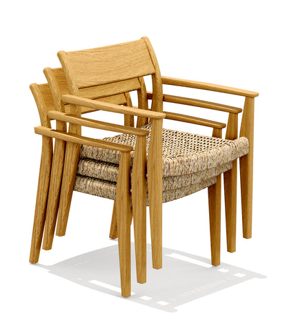 Amilo Stacking Arm Dining Chair