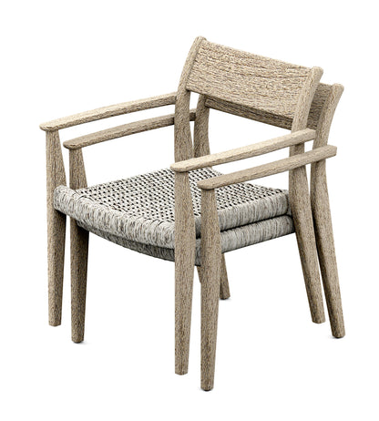 Amilo Stacking Arm Dining Chair