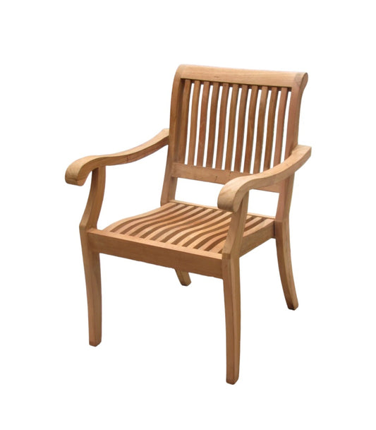 Arbor Stacking Arm Dining Chair
