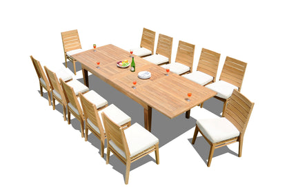 122" Caranas Dining Table with Charleston Chairs