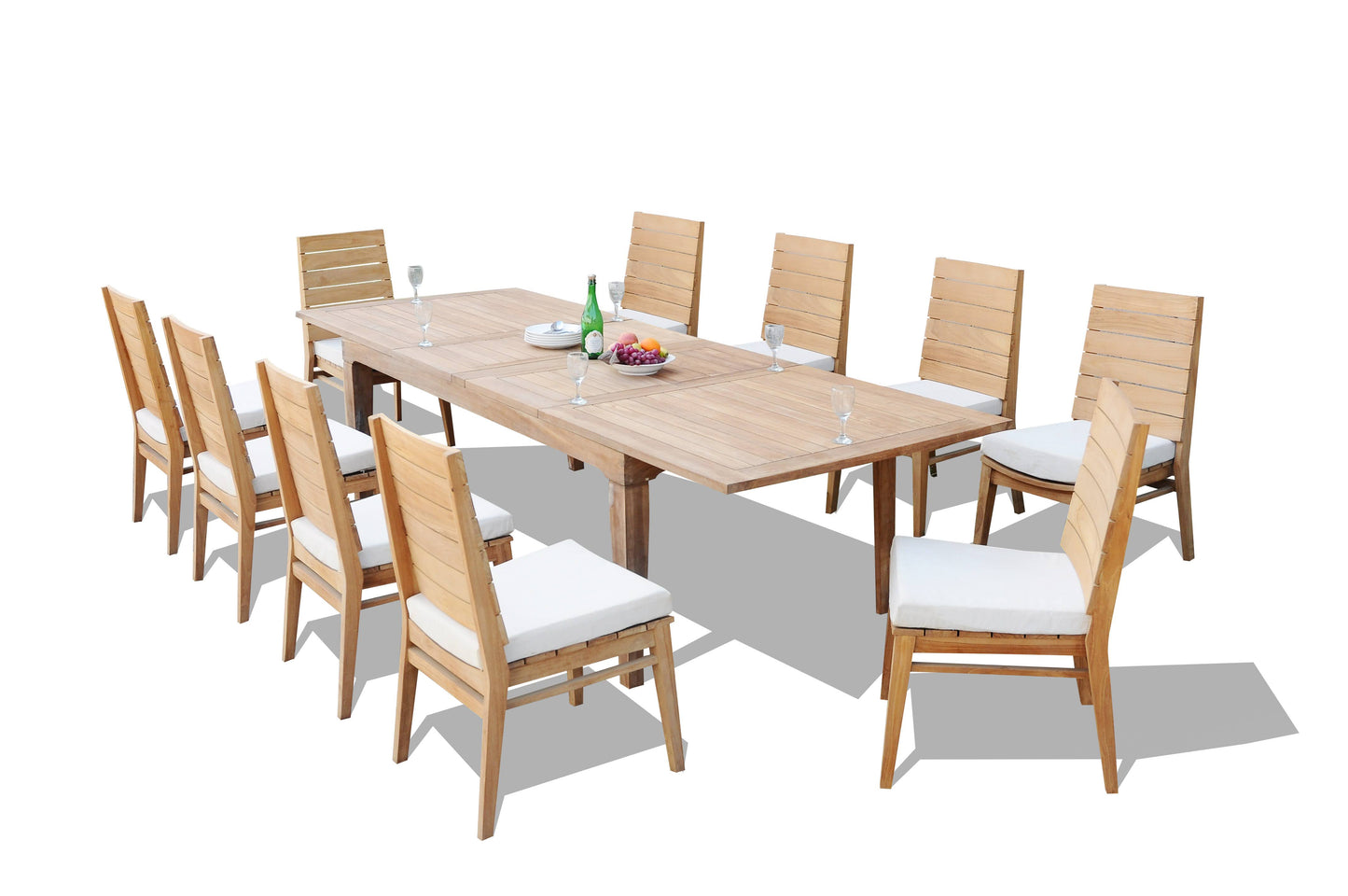122" Caranas Dining Table with Charleston Chairs