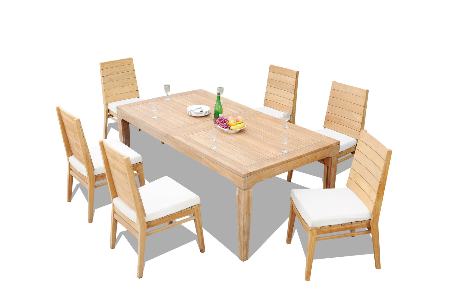 122" Caranas Dining Table with Charleston Chairs