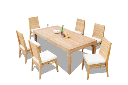 122" Caranas Dining Table with Charleston Chairs