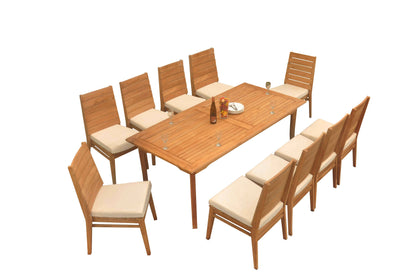 83" Rectangle Table with Charleston Chairs