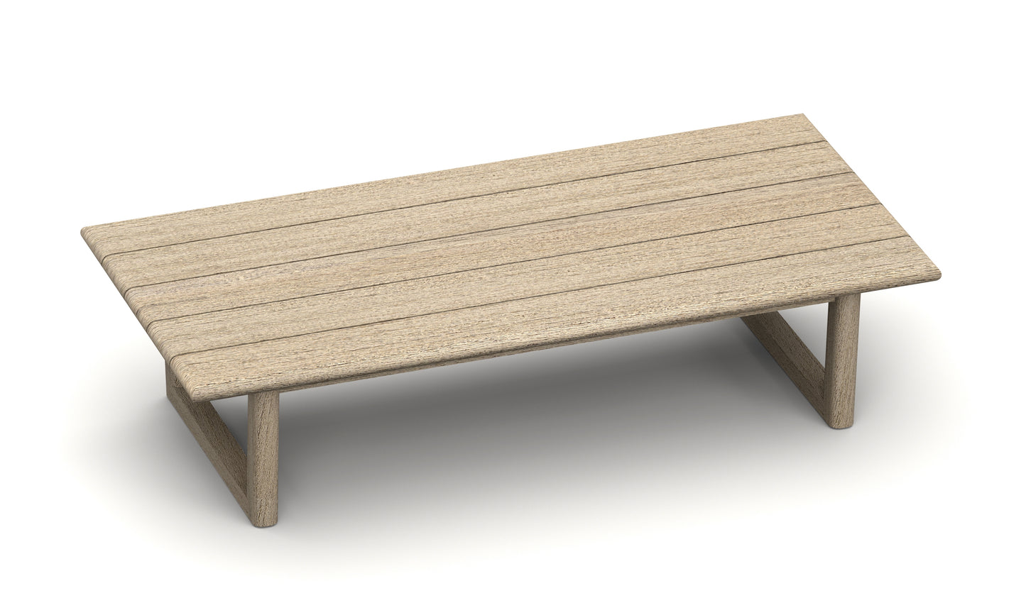 Sema Coffee Table - Weathered Teak