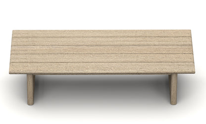 Sema Coffee Table - Weathered Teak
