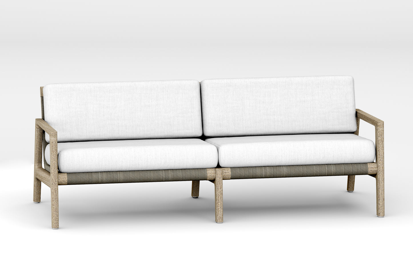 Sema Lounge Sofa - Weathered Teak