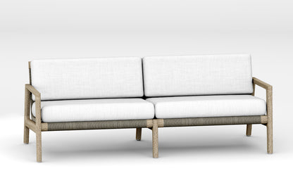 Sema Lounge Sofa - Weathered Teak