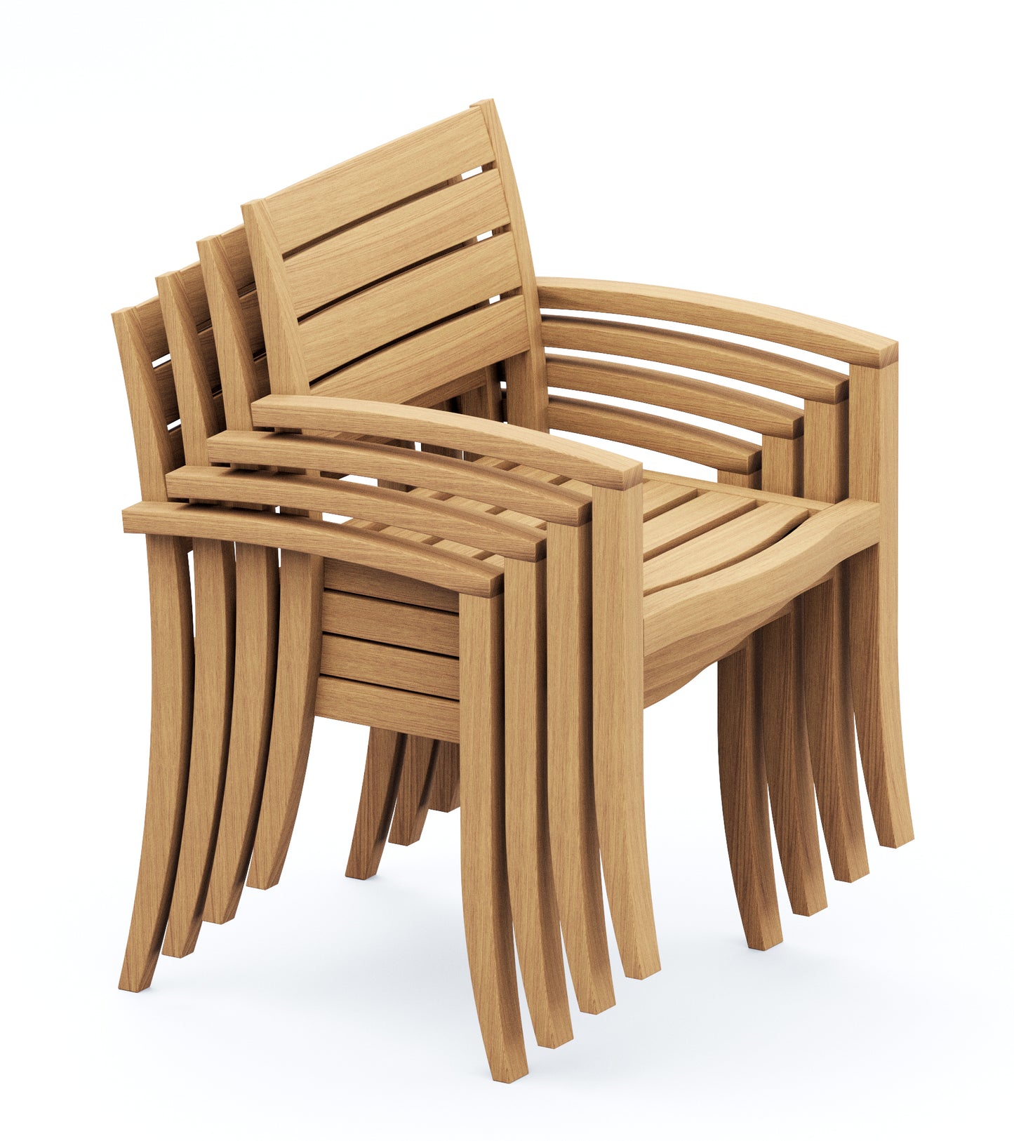 Travota Stacking Arm Dining Chair